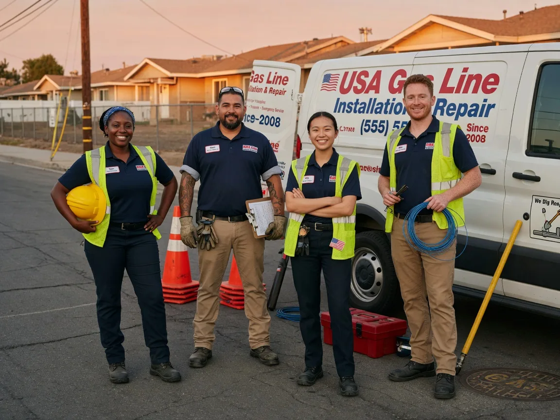 Gas Line Installation company in Wyoming, NY